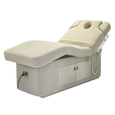 Tableau électrique réglable de station thermale de beauté de 2 de moteur lits de massage de chauffage avec la protection de latex