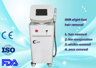 Permanent Body Vertical SHR E- Light Hair Removal Machine For Ladies